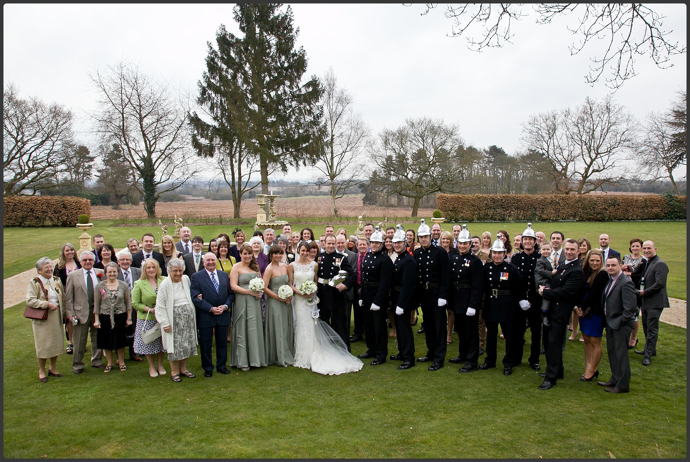 Group wedding photography