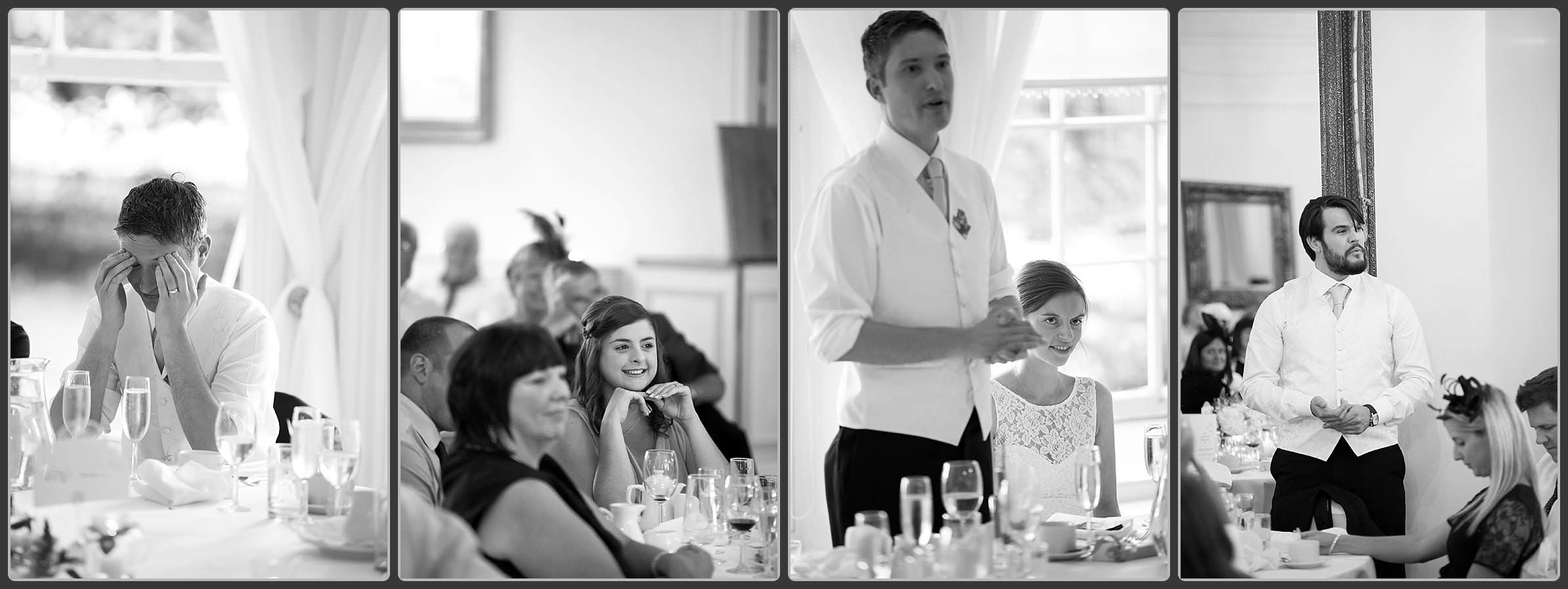 Wedding speeches at Peterstone Court