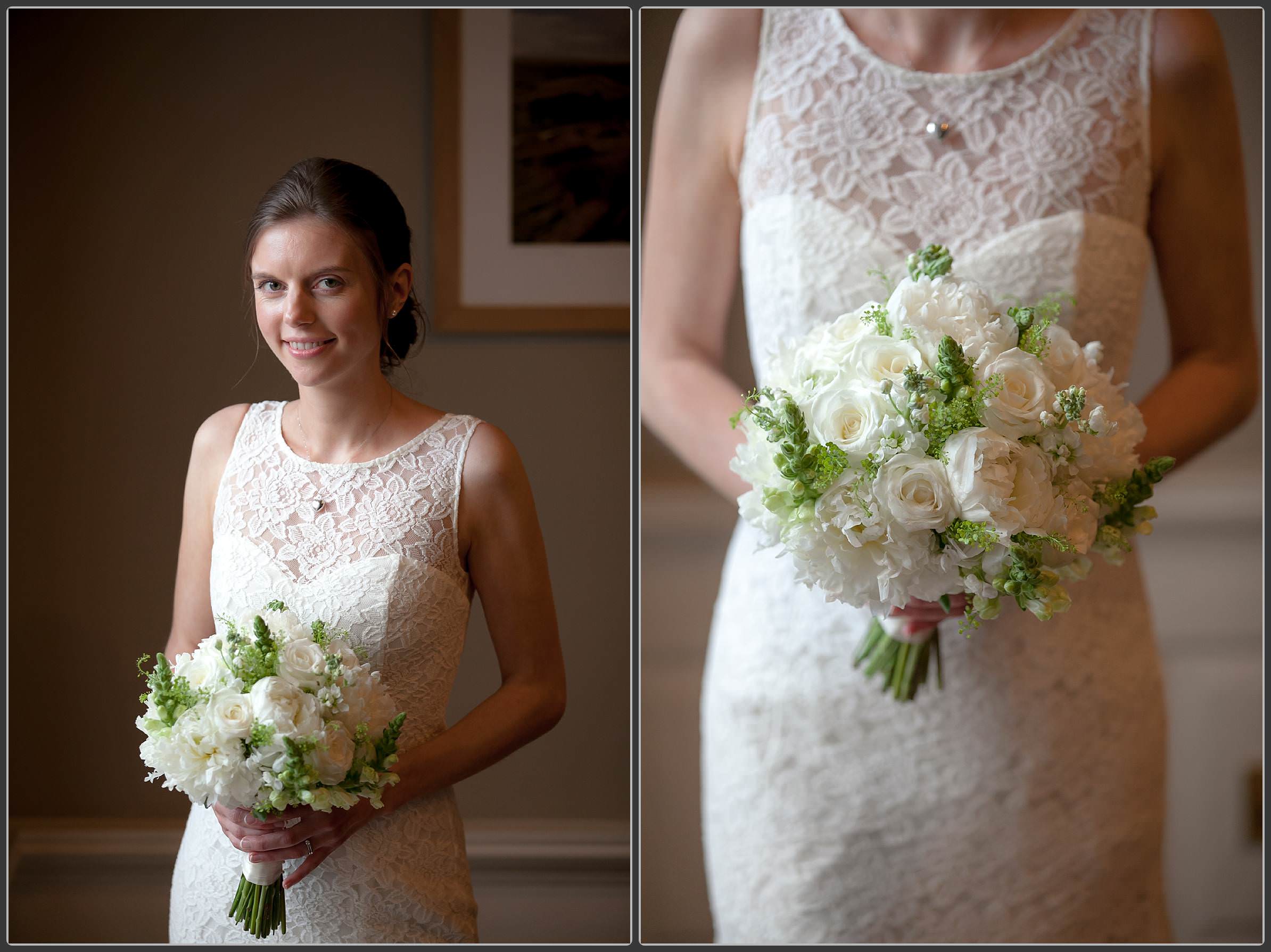 Bridal photos at Peterstone Court