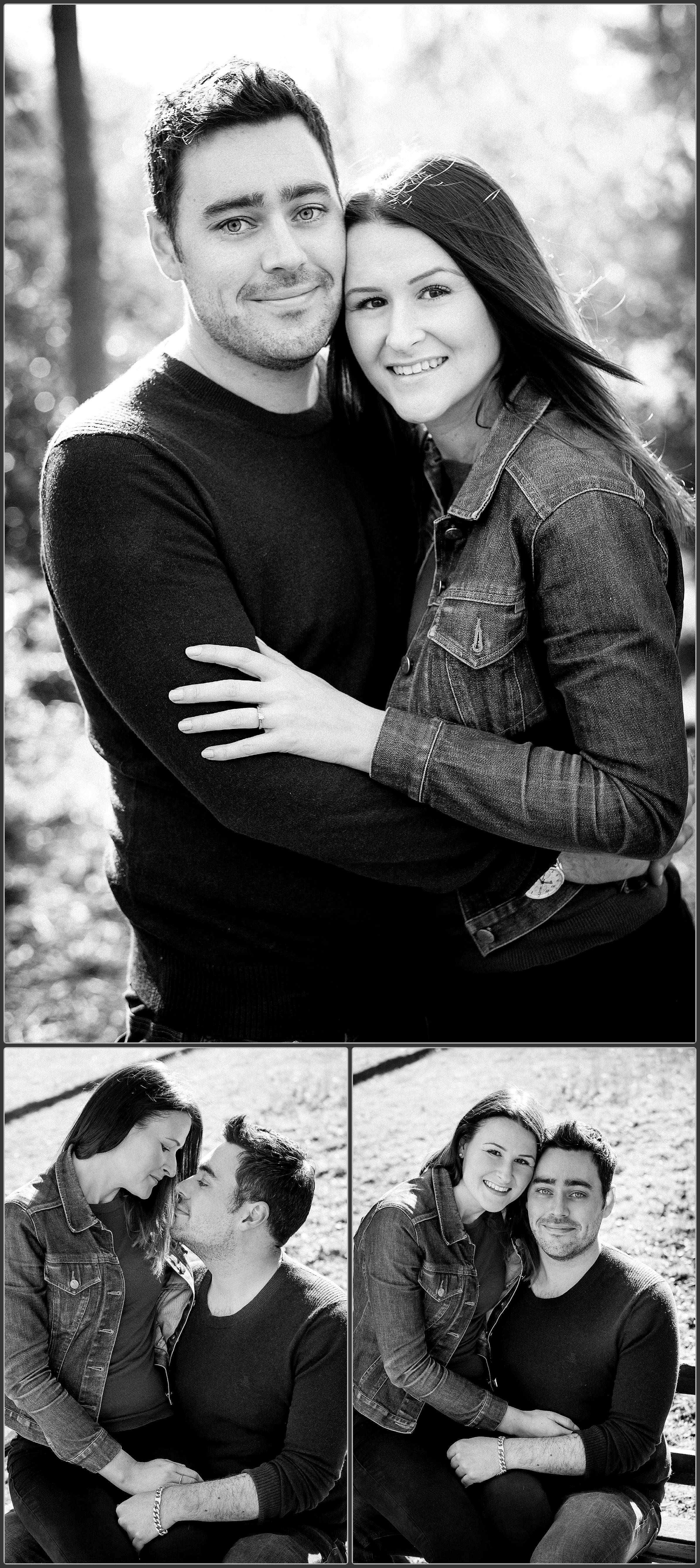 Engagement photo shoot in Canon Hill Park