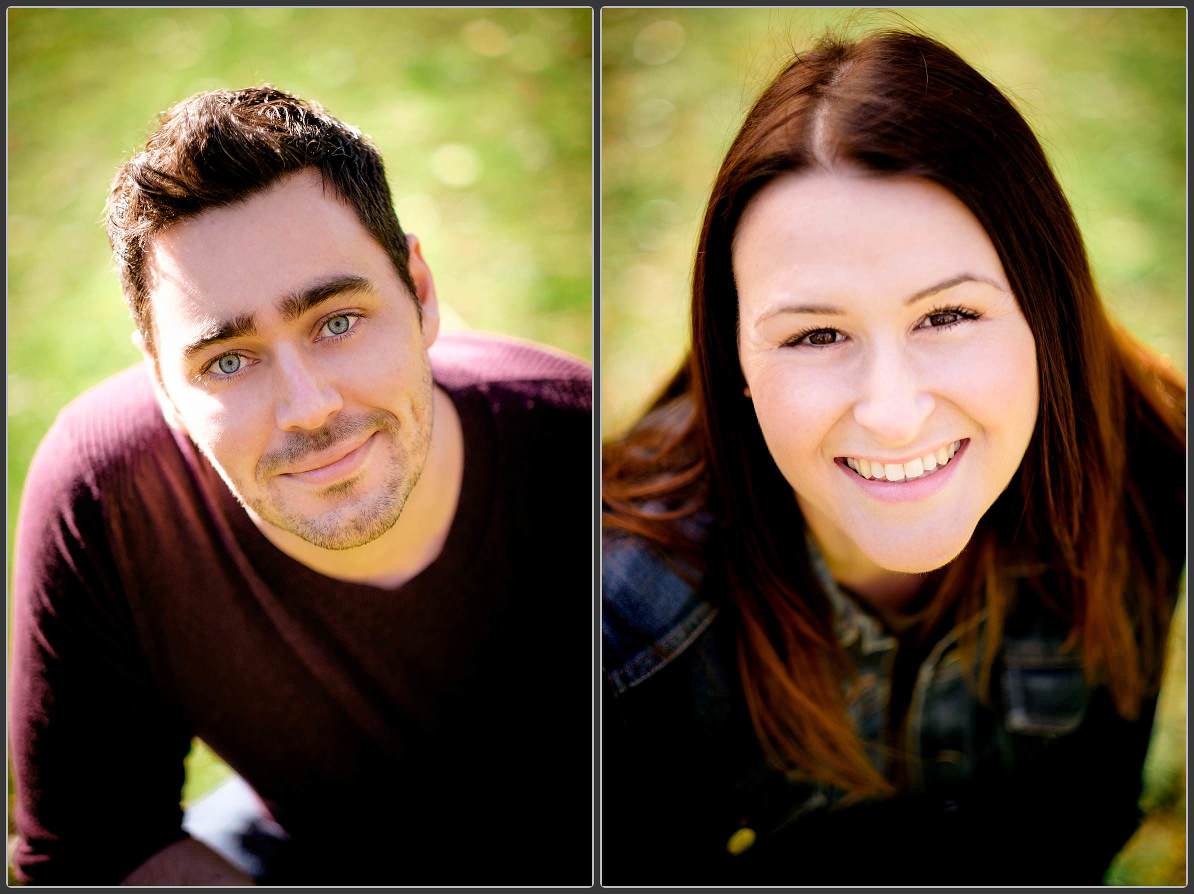 Engagement photo shoot in Canon Hill Park