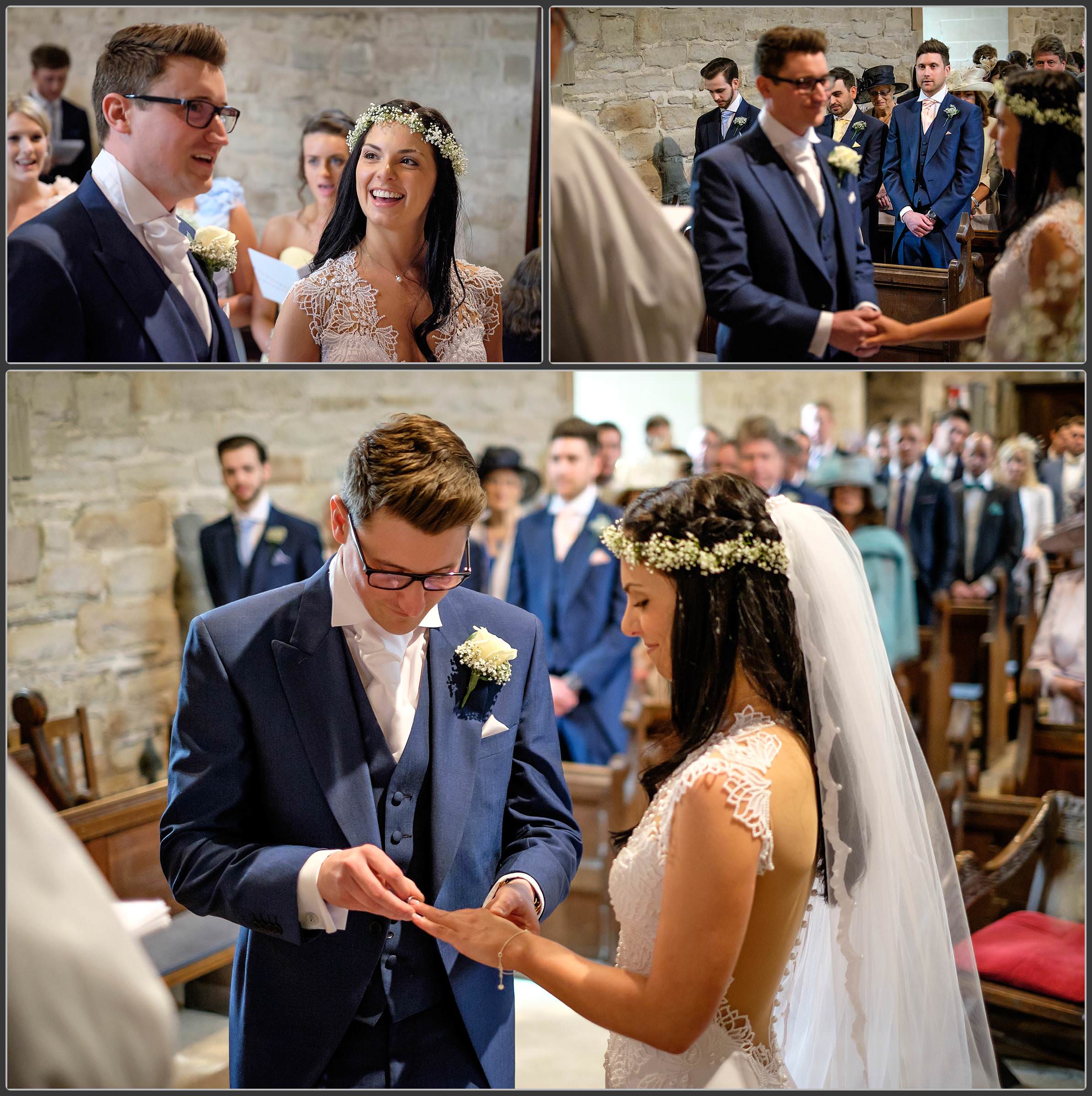 Wedding photography at St Nicholas Beaudesert church