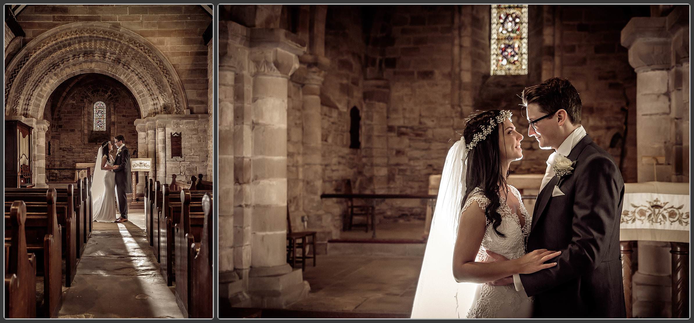 Wedding photography at St Nicholas Beaudesert church