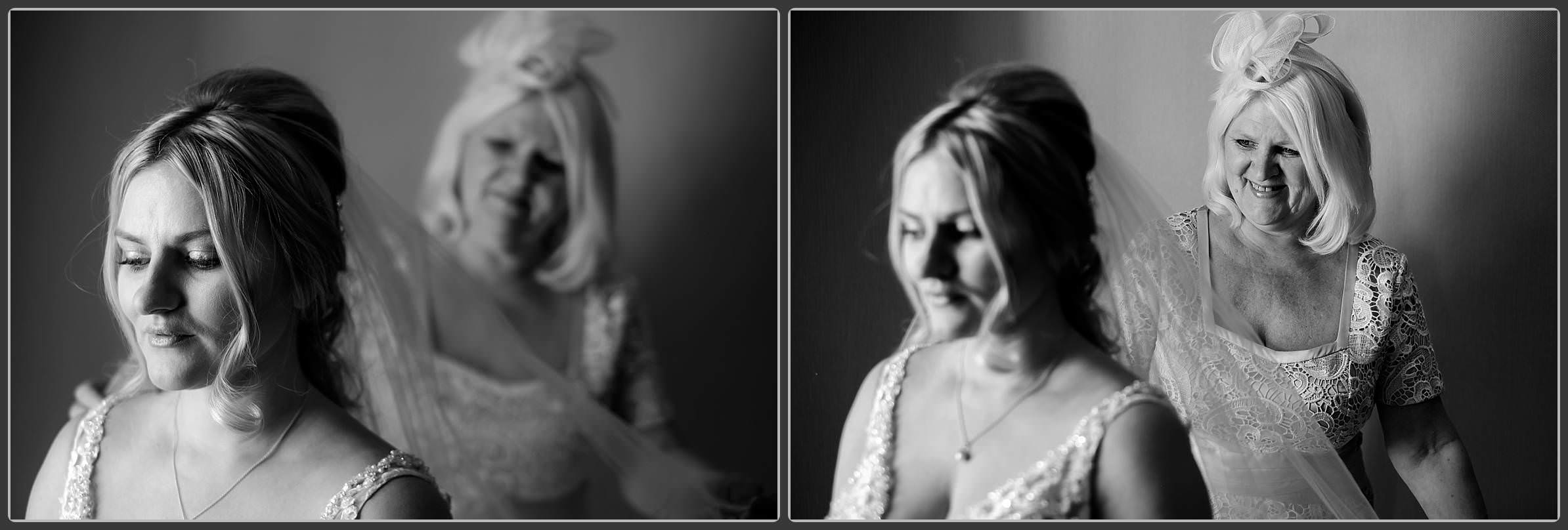 Bridal preparations at Moxhull Hall hotel 4