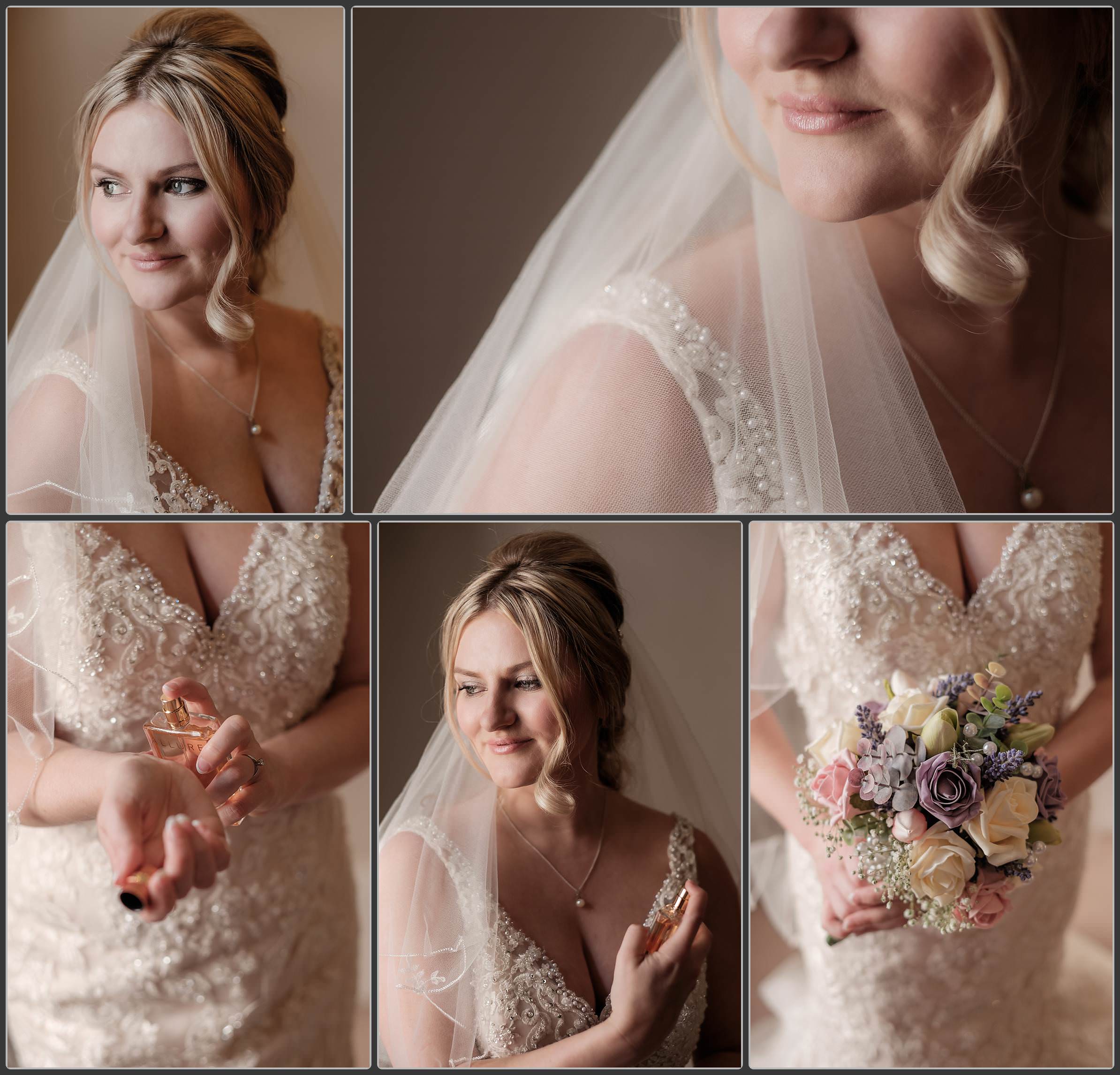 Bridal preparations at Moxhull Hall hotel 5