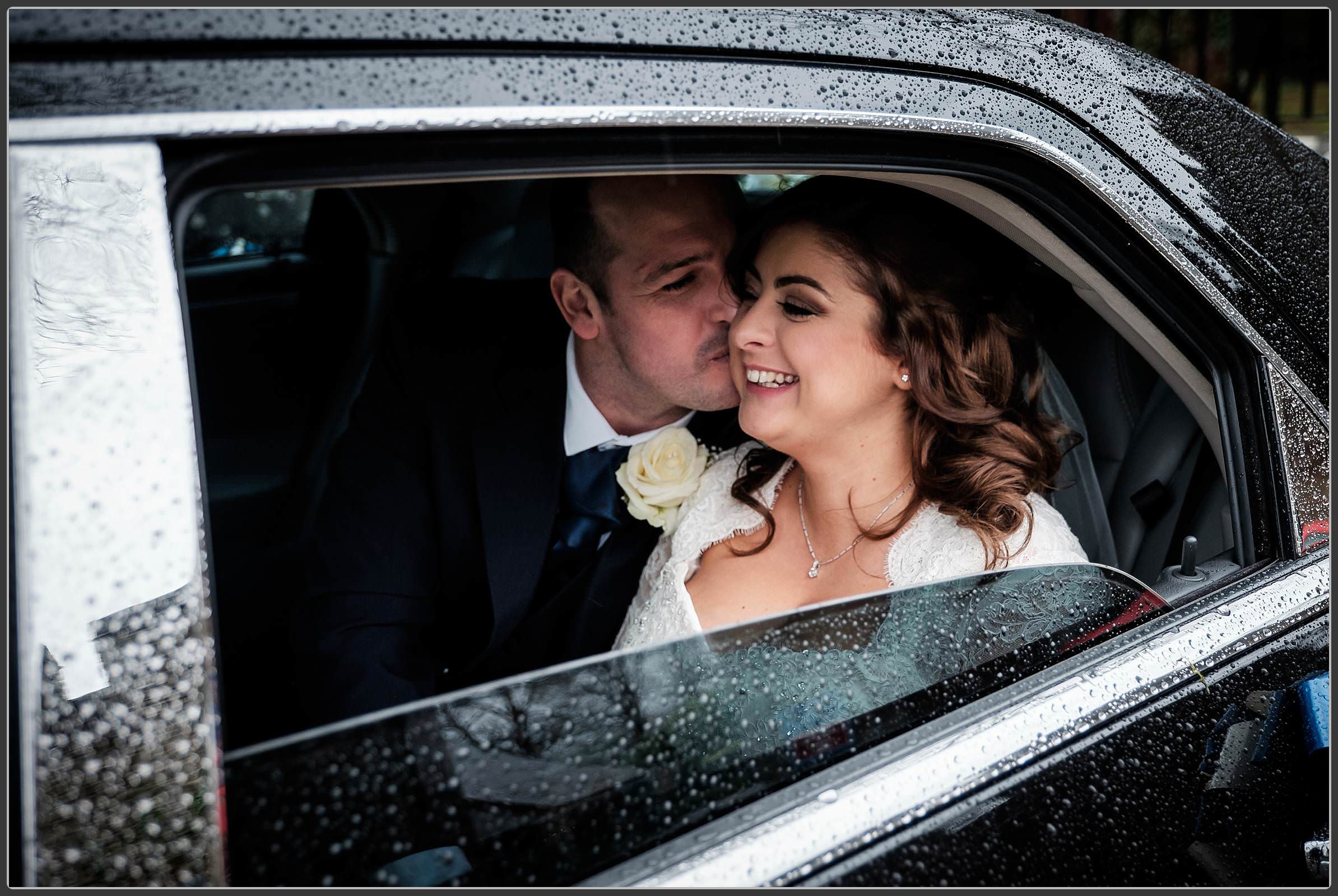 Bride and groom together