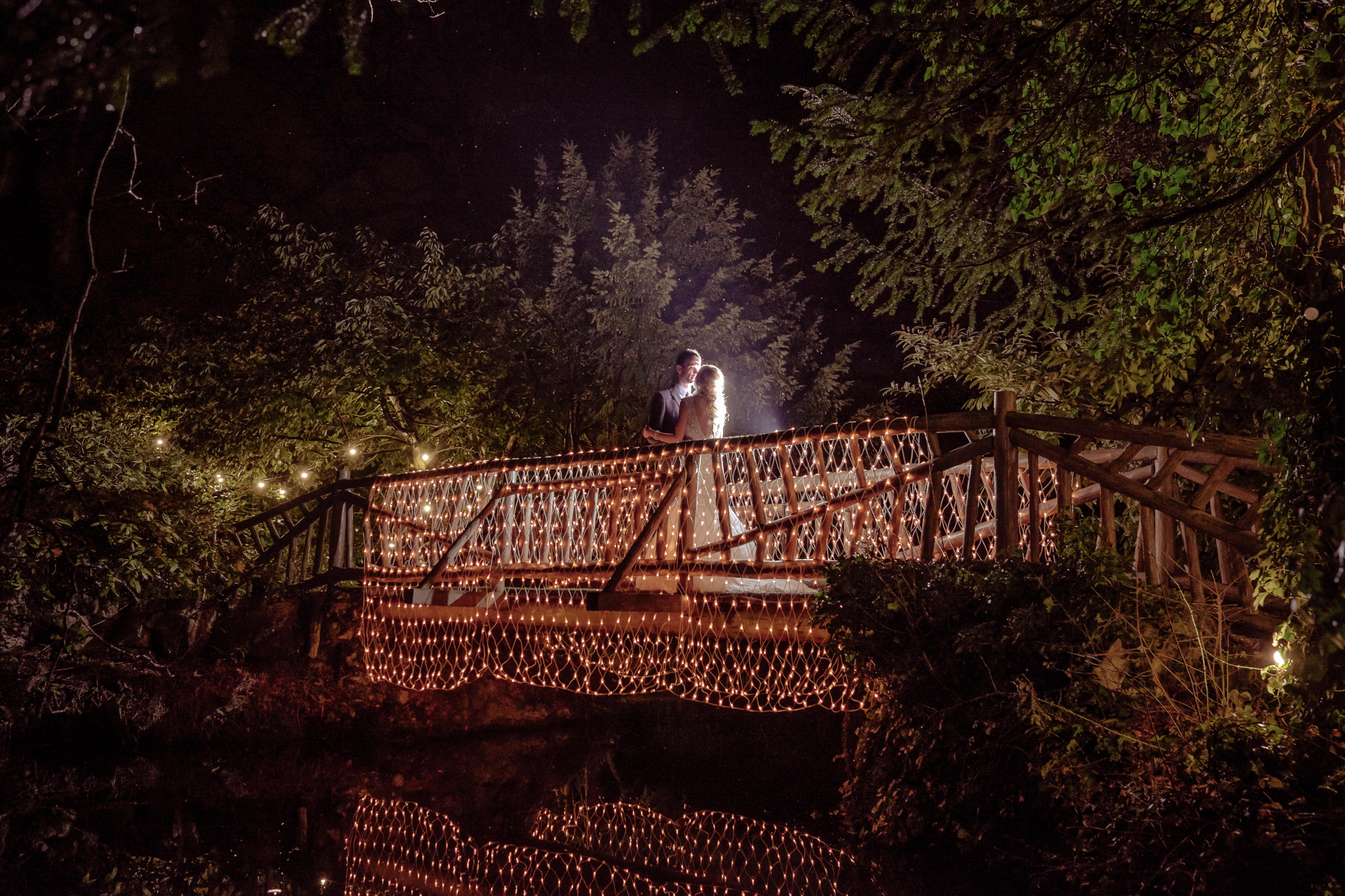 The Bride and groom at the manor by the lake 2