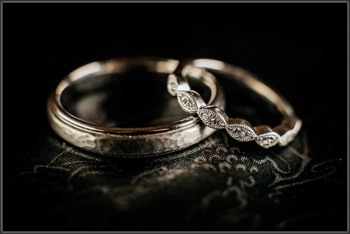 The wedding rings