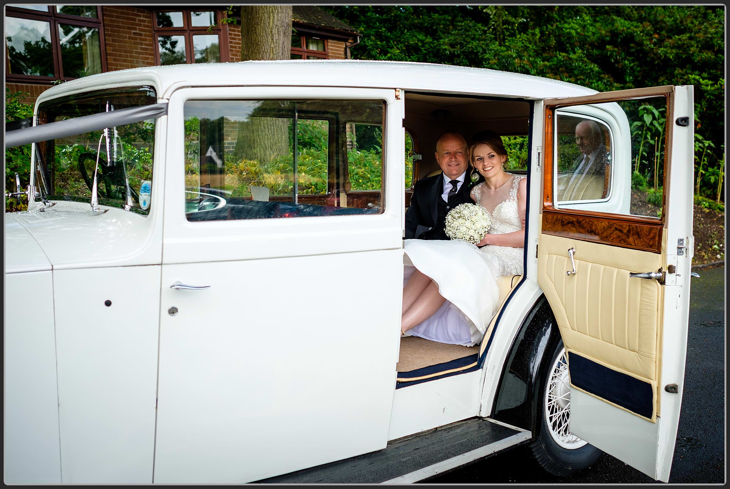 Bride and her father