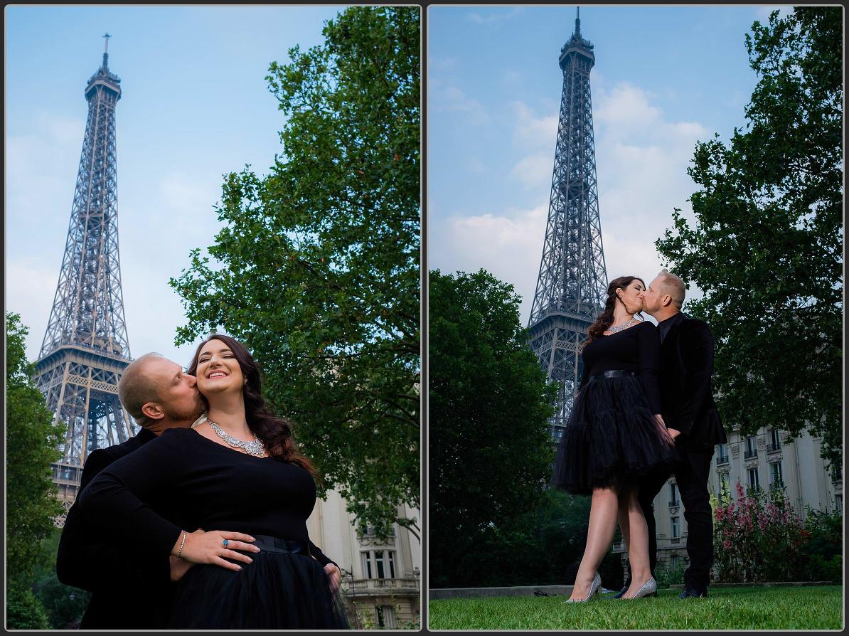 Engagement photo shoot in Paris