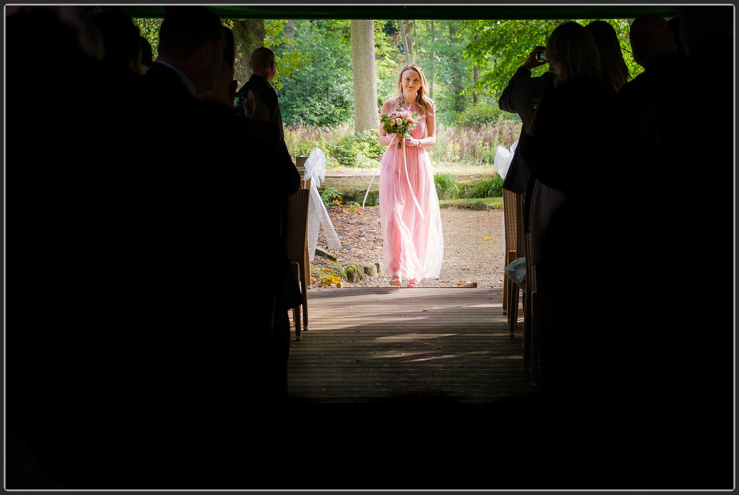 Wedding ceremony at Hogarths Hotel