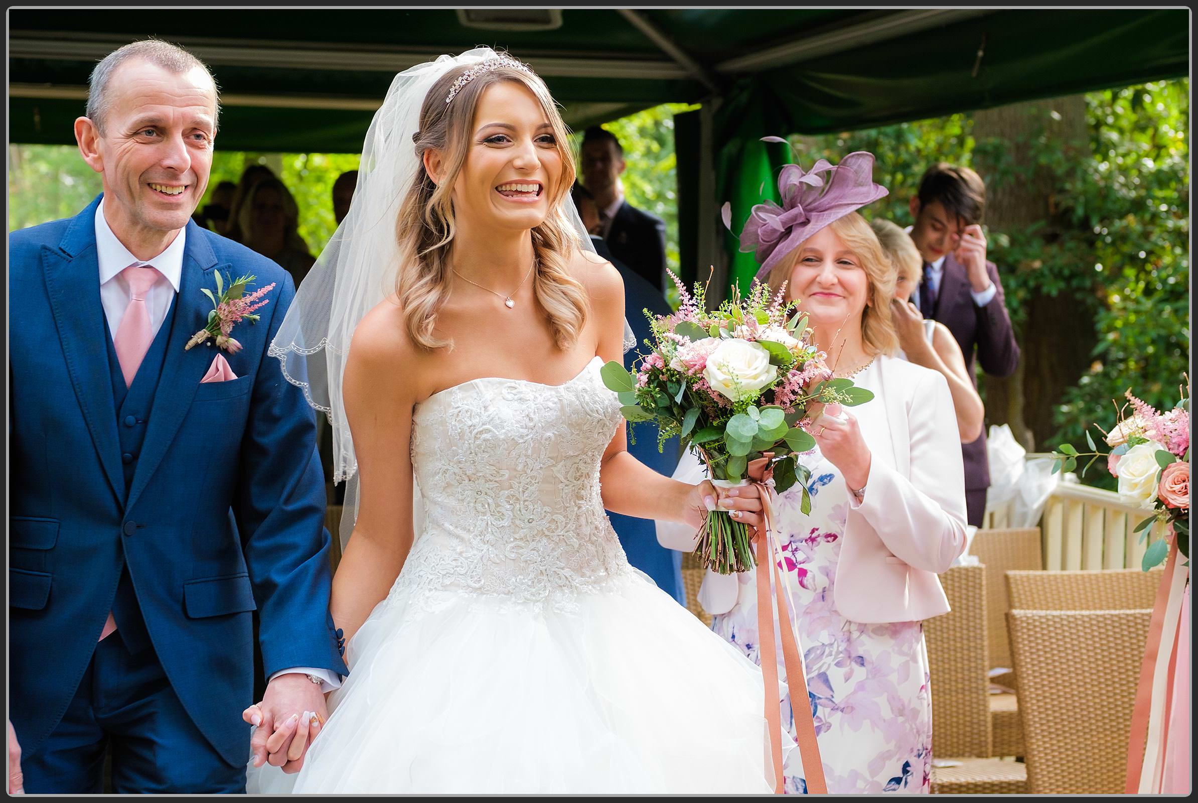 Wedding ceremony at Hogarths Hotel