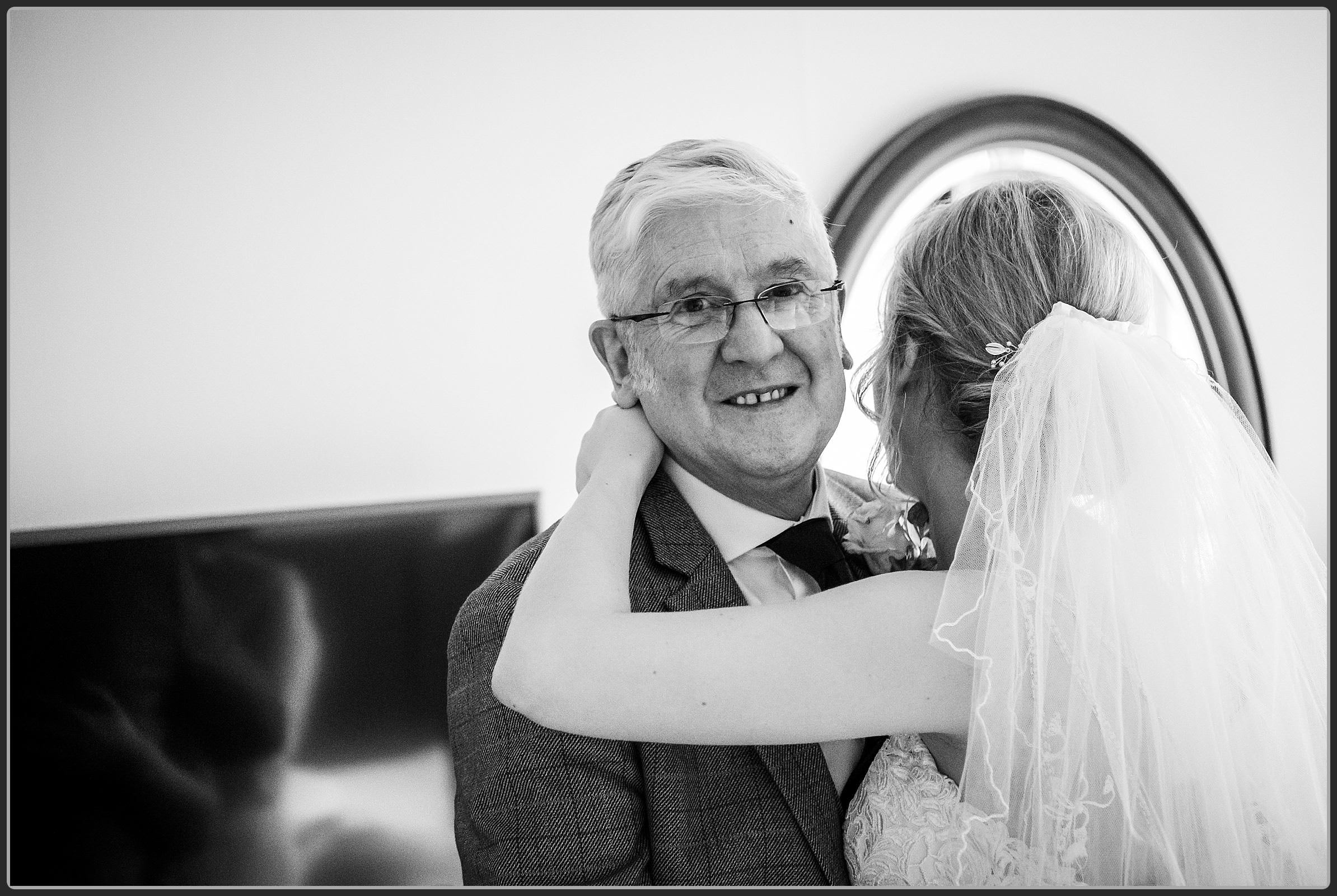 Bride and her father