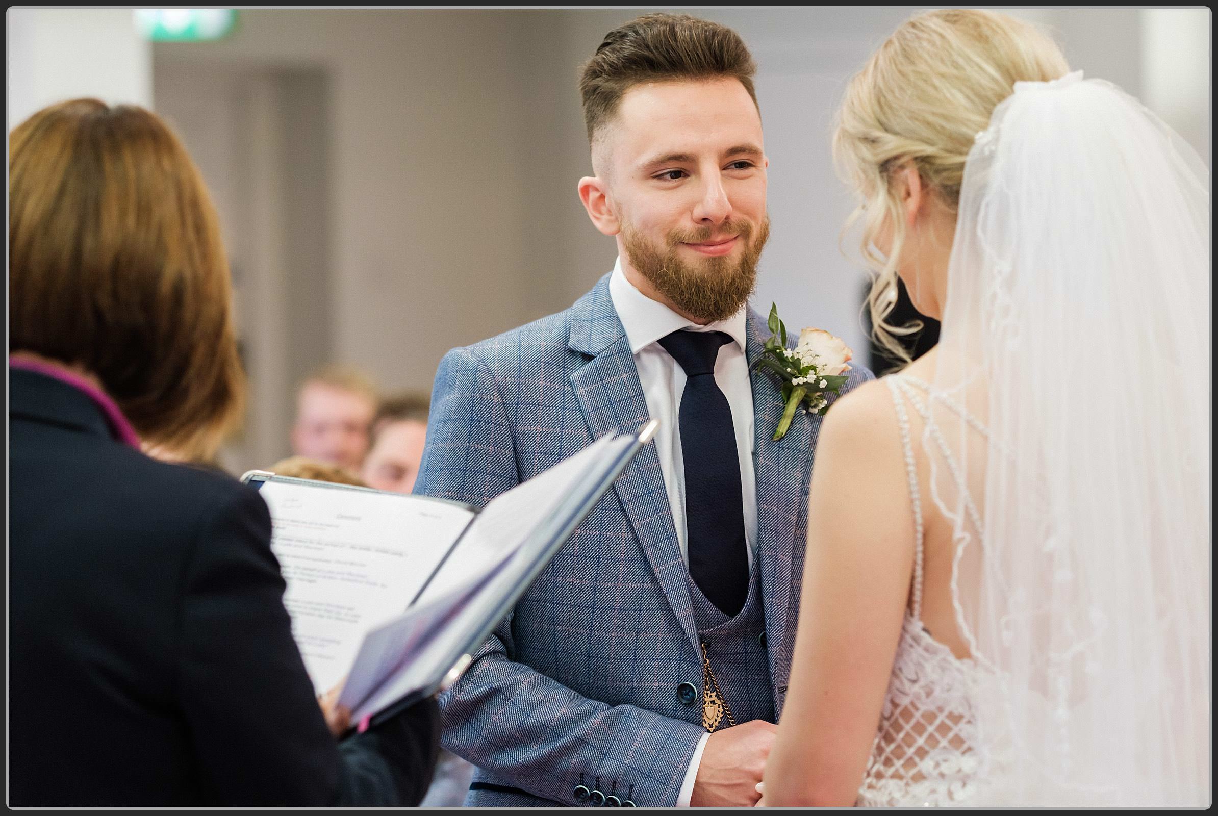 Wedding ceremony at the Forest of Arden Hotel