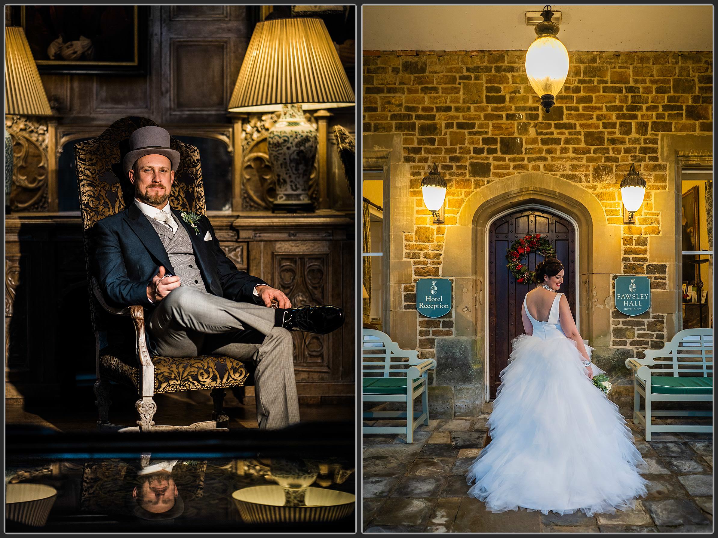 Fawsley Hall Hotel wedding photos