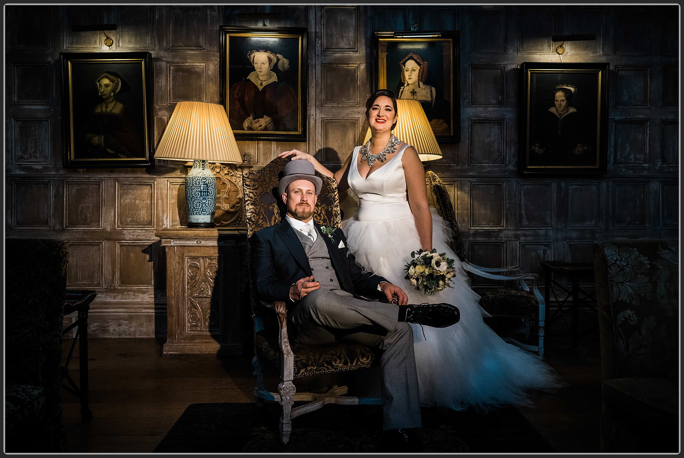 Wedding photography at Fawsley Hall Hotel