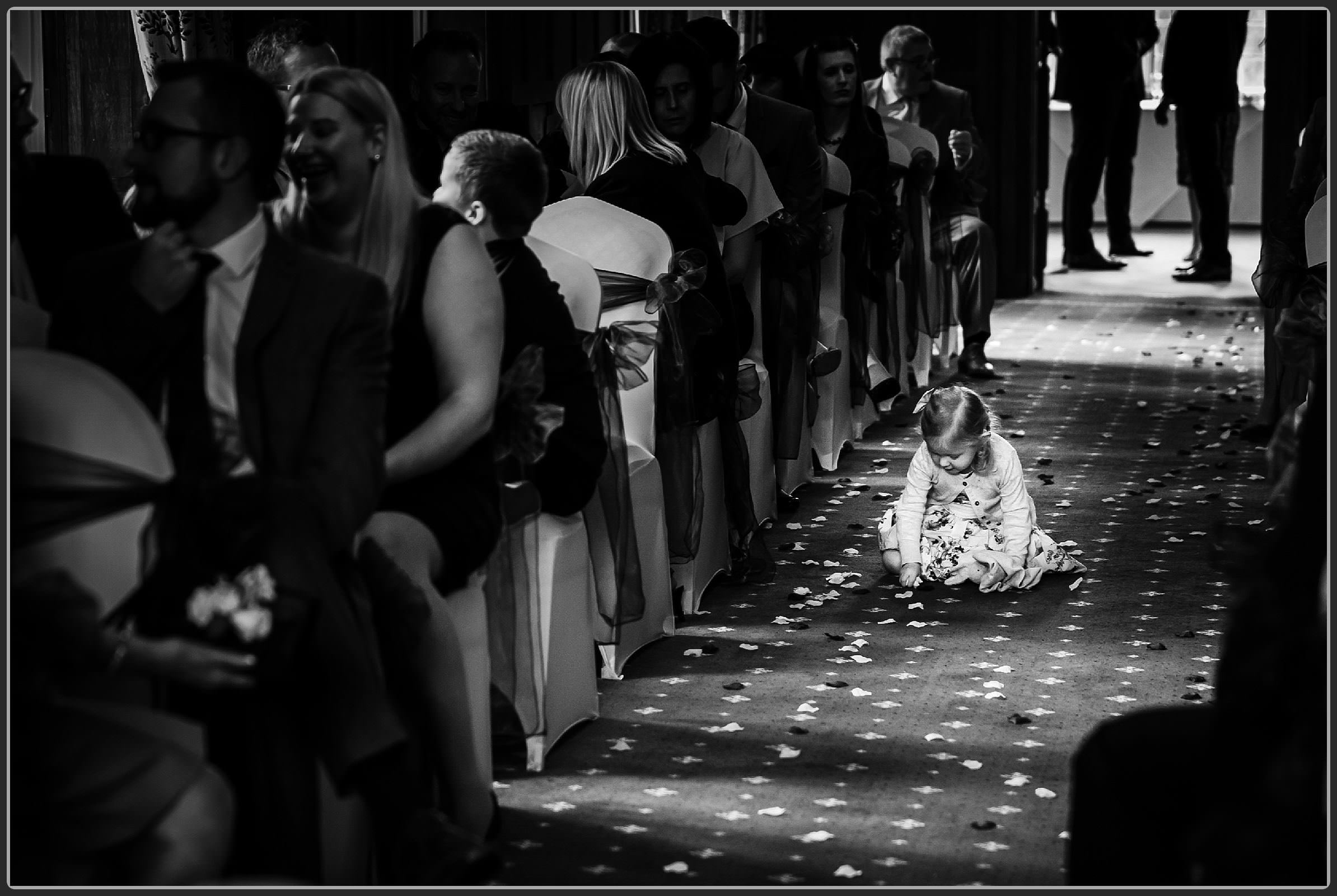 Documentary wedding photography at the Castle Bromwich Hall Hotel