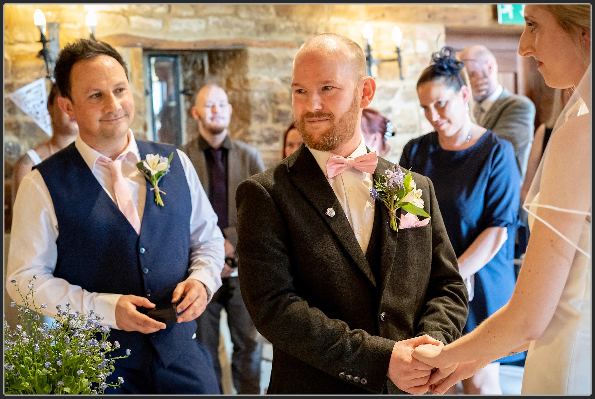 The wedding ceremony