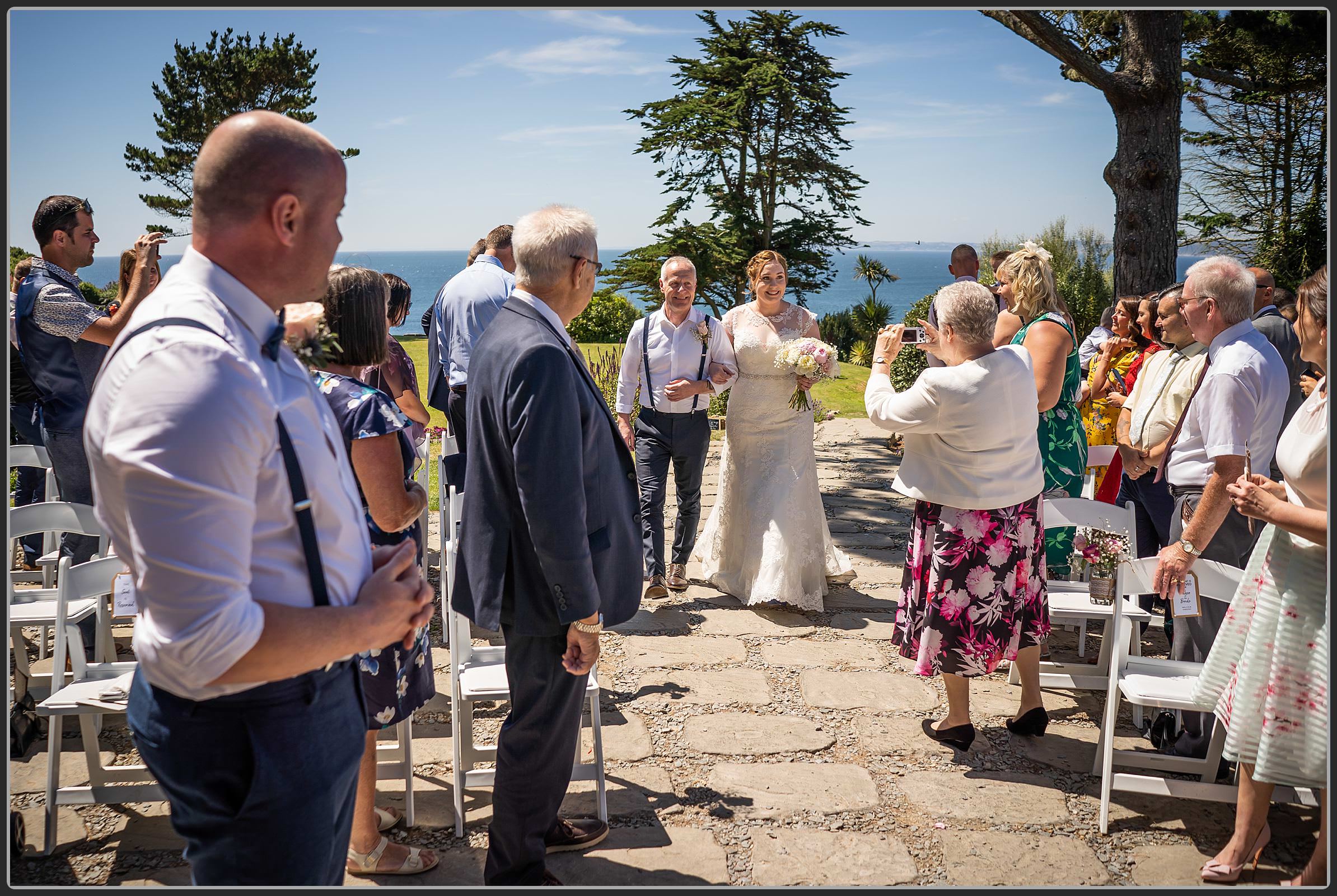 Bride and her father