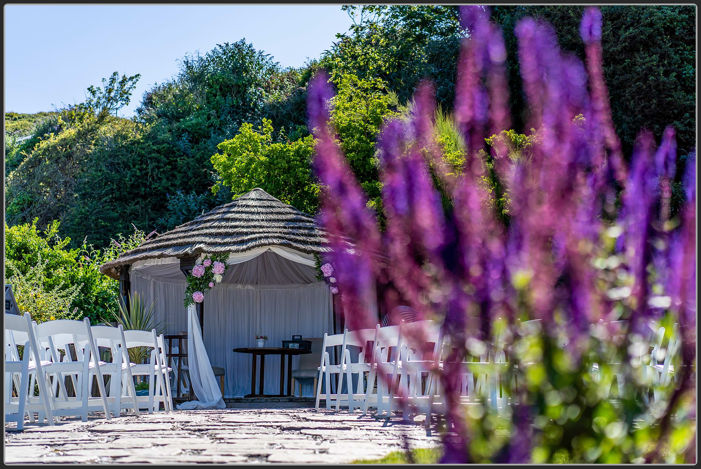 Polhawn Fort ceremony hut