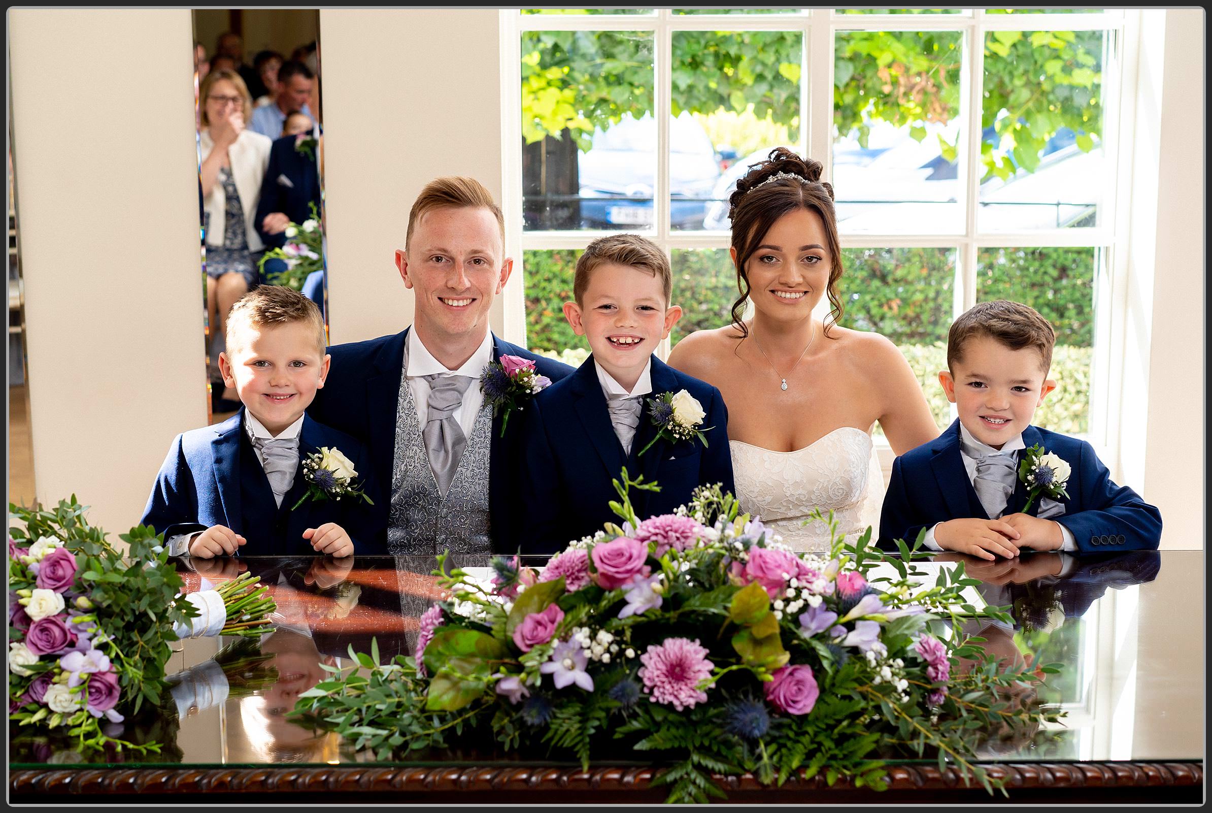 The Bride and Groom