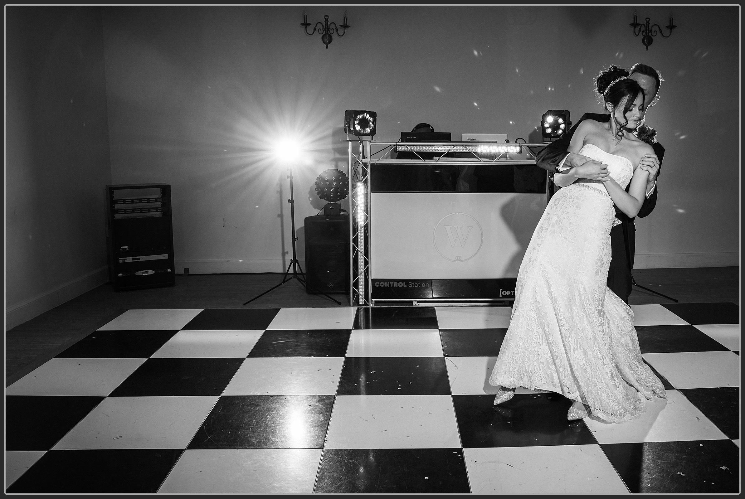 The Bride and Grooms first dance