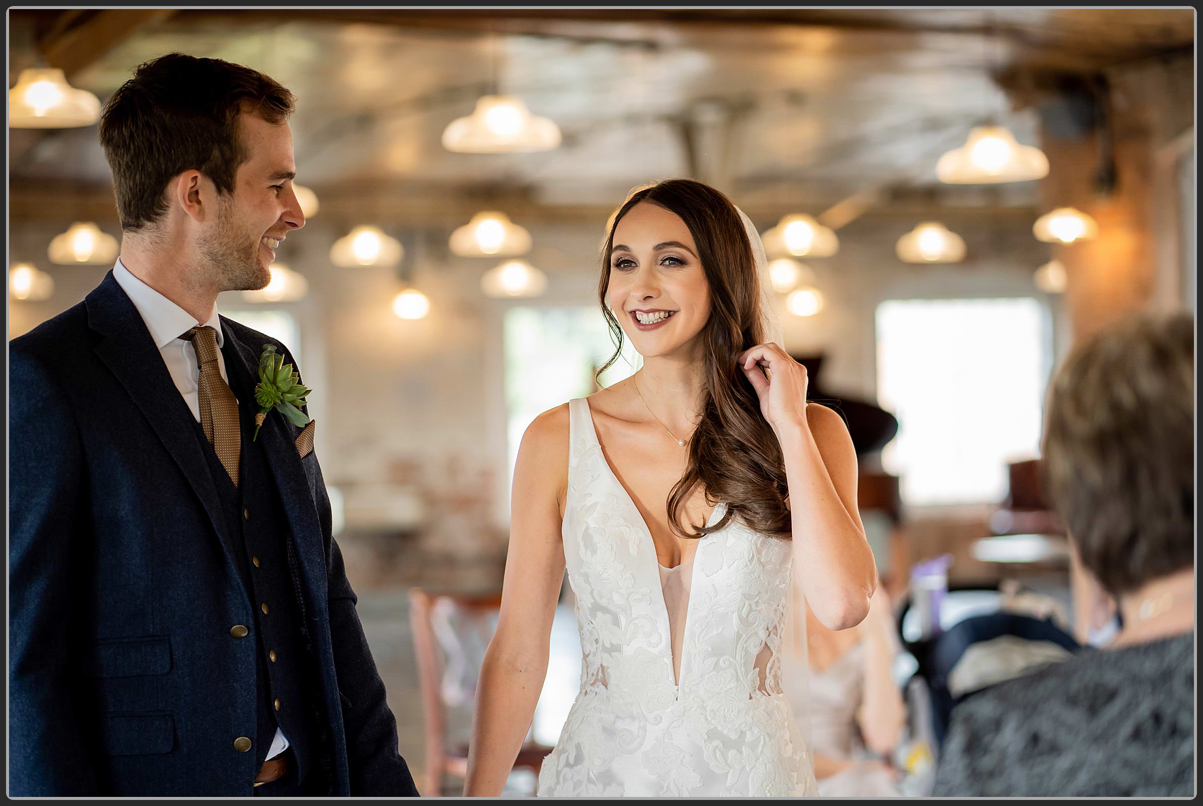 The wedding ceremony