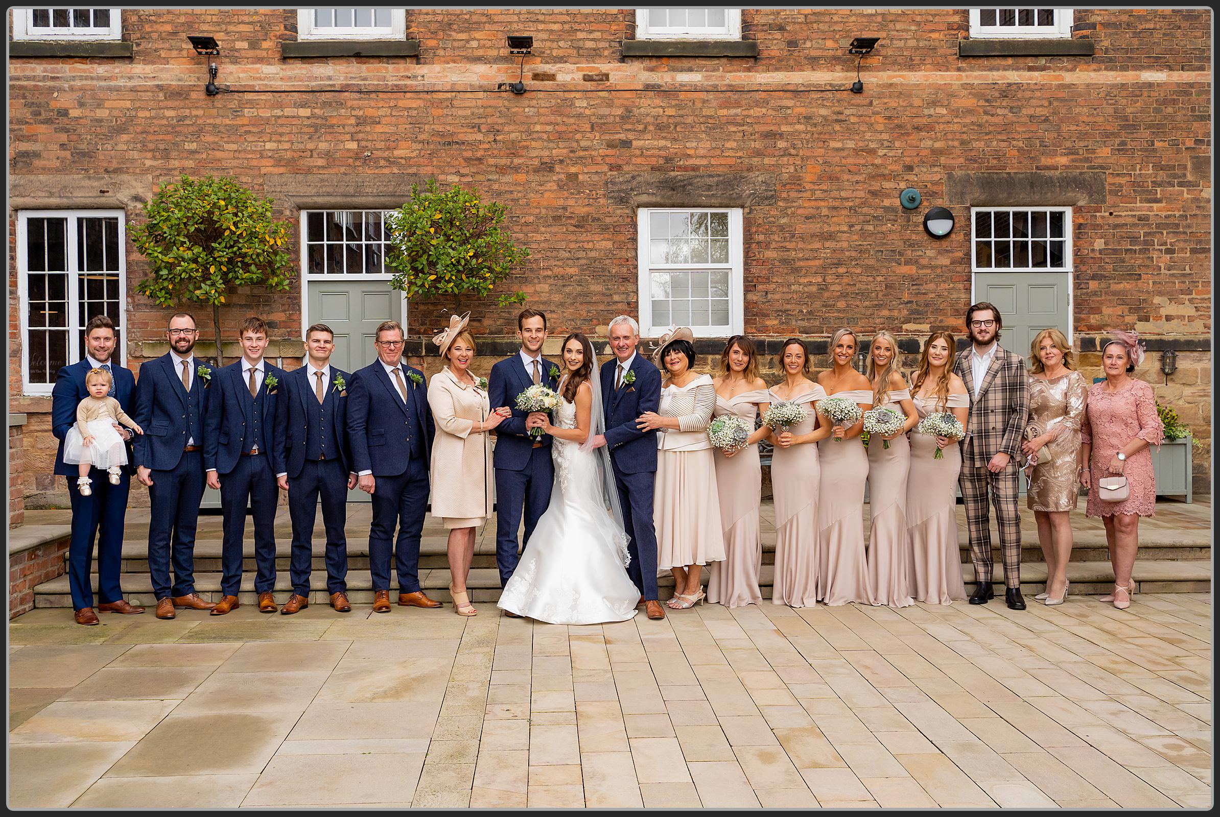 The wedding guests