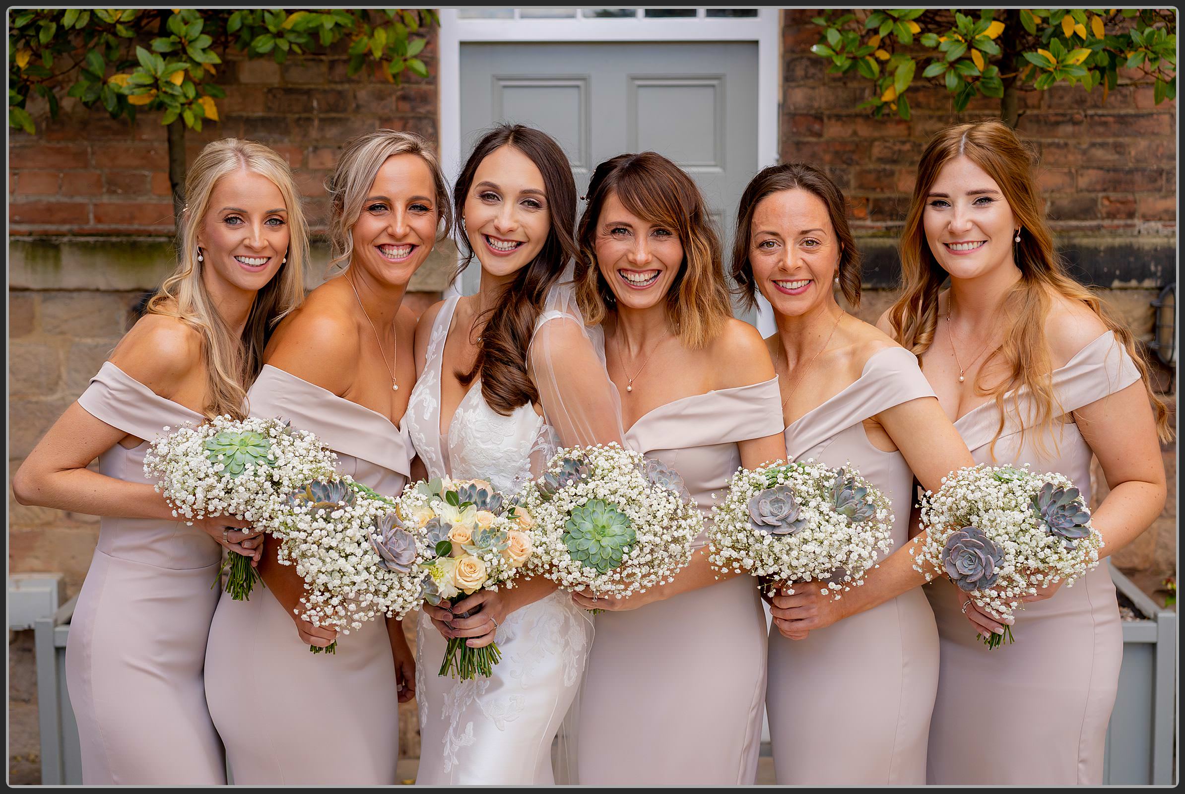Ellie and her bridesmaids