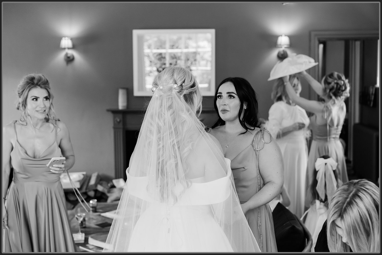 Bridal prep in a documentary style