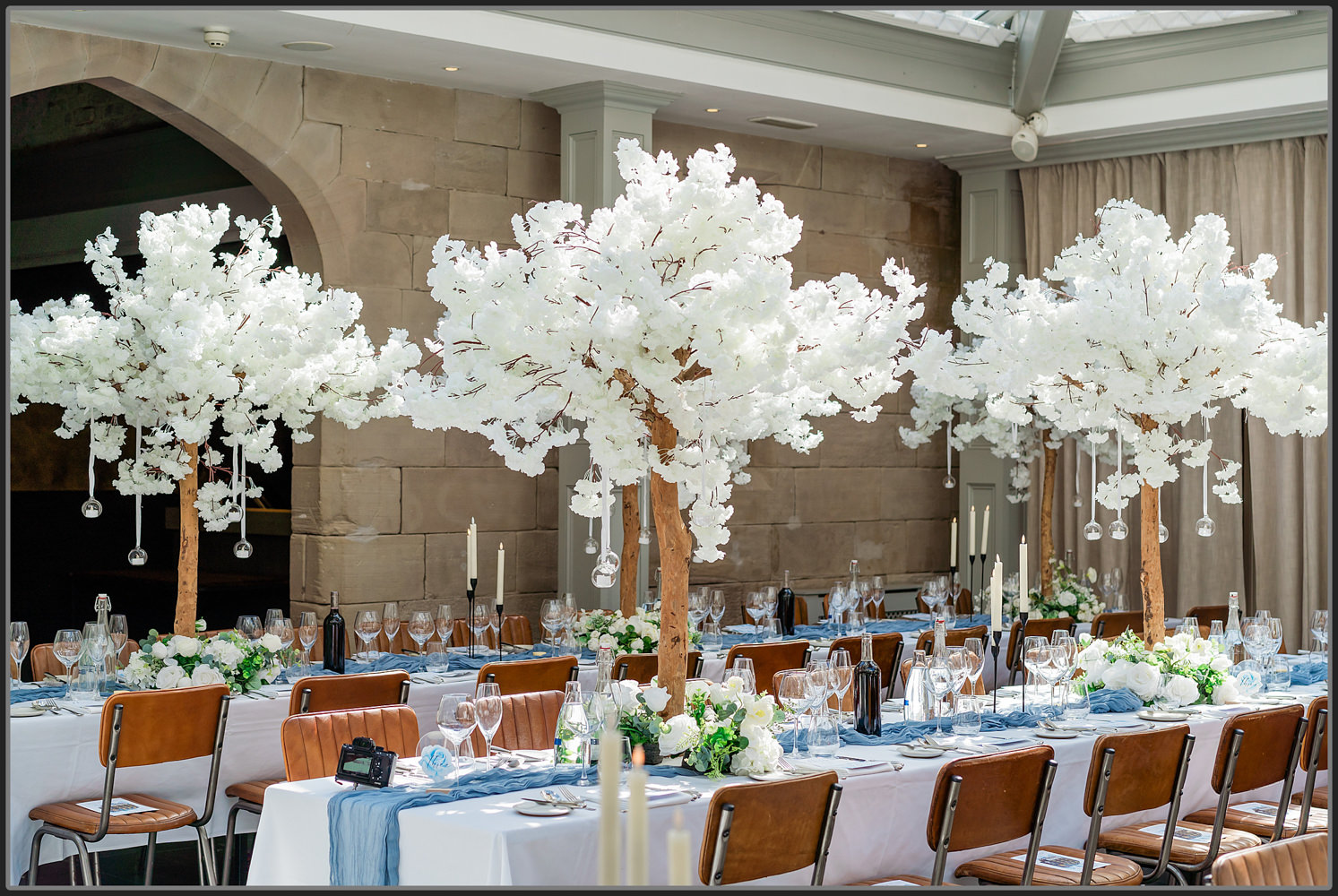 Hampton Manor wedding breakfast room