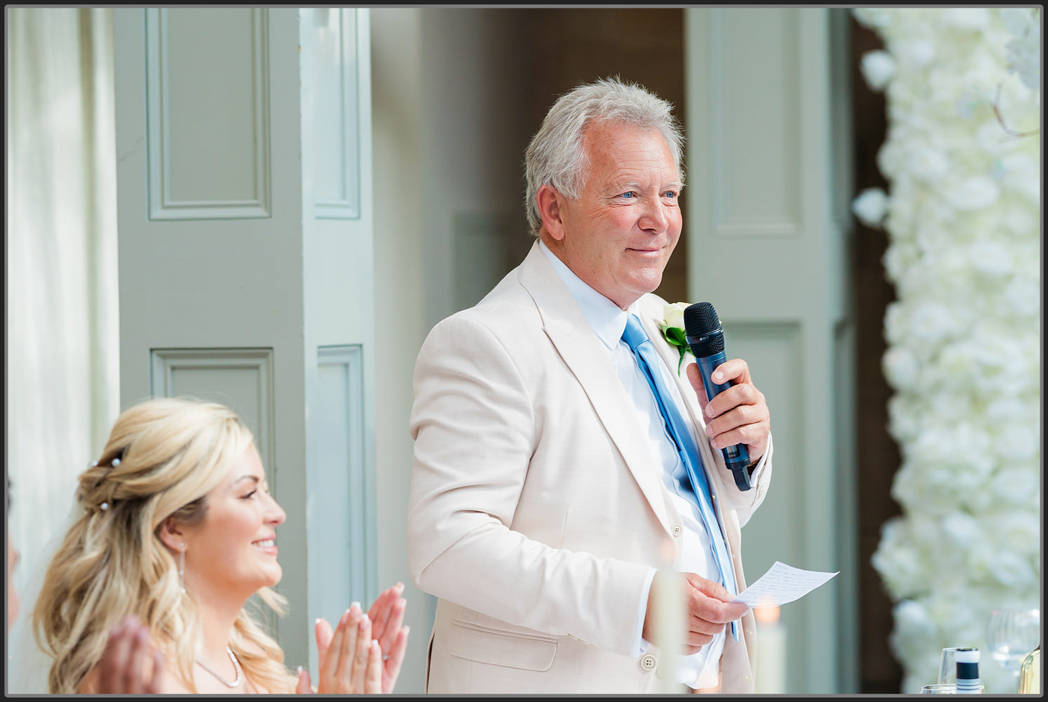 The father of the brides wedding speeches