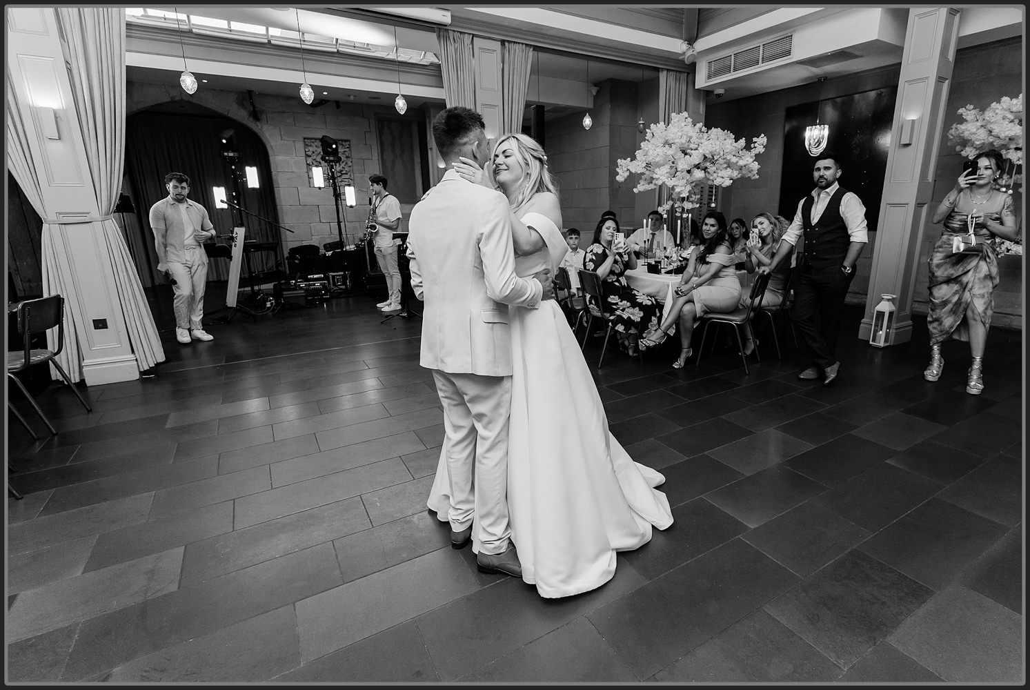 The couples first dance